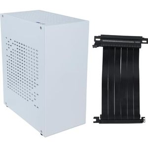 Wdbild Aluminium ITX Chassis Voor Gaming Desktop PC Case USB3.0 Grafische kaart RTX2070 Met PCIE3.0 Kabel