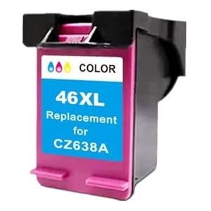 Compatibele 46XL vervangende inktcartridge for 46 inktcartridges for de D-eskjet 2020 2520hc inkjetprinter(1Pack Color)