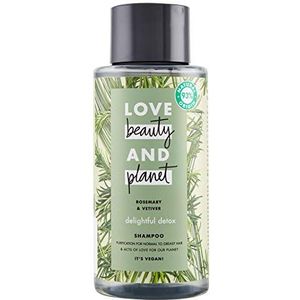 Love Beauty & Planet - Detox Green Rosemary & Vetiver - Shampoo - 2 x 400 ml