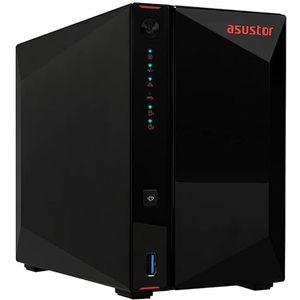 Asustor - AS5202T 2Go NAS + 8To (2X 4To) IRONWOLF