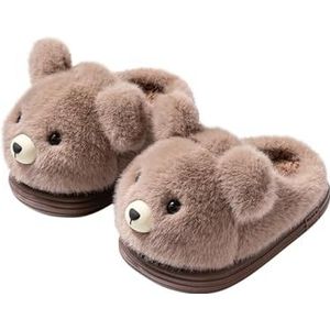 Sloffen Dames pantoffels met cavia's Comfortabel Fuzzy Cartoon Muis Pluche pantoffels Pluizig Schattig Dierenrat Huispantoffels Voor binnen Antislip Slaapkamer Schoenen slippers
