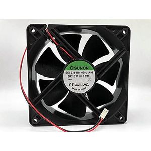 EEC0381B1-000U-A99 12V 120MM High-Performance Fan - 10W Power, Quiet Operation, Durable Design