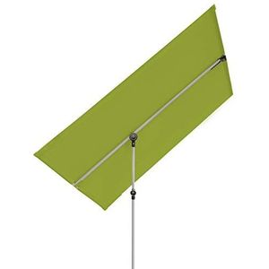 Doppler Active Balkonscherm, rechthoekige parasol, ideaal voor het balkon, met inkijkbescherming, 180 x 130 cm, groen