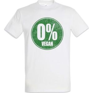Urban Backwoods 0% vegan t-shirt heren, wit, L