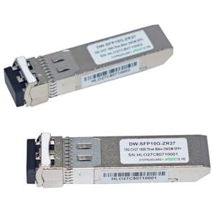 Optische modules 10G 80KM DWDM 10G C27 1555.75nm 80km DW-SFP10G-ZR-80 km (2 stuks)