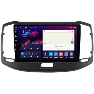 Android 14 GPS Navigation Stereo voor Chery E3 2013-2017 9 Inch 2 Din Car Stereo Radio met CarPlay AHD Omgekeerd beeld Bedieningselementen op het stuur Bluetooth(S1 1G+32G)