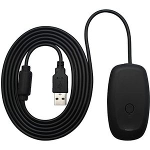 OSTENT USB Draadloze Controller PC Laptop Ontvanger Compatibel voor Microsoft Xbox 360 Slim Game Kleur Wit