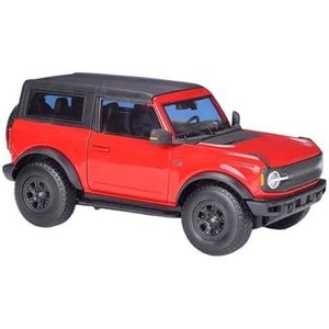 legering auto model speelgoed Voor Jeep 1:18 gesimuleerde legering model auto speelgoed gesimuleerde binnendeur te openen metalen model (Color : Wrangler hardtop red)