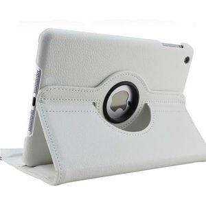 Compatibel met Samsung Galaxy Tab Note Pro 12.2 ""SM-P900 P901 P905 Tablet Case 360 ​​Draaibare beugel Flip Stand Leather Cover (Color : White)