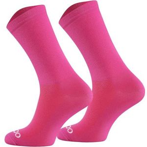 Todo Fietssokken voor dames en heren. Ademende racefietssokken. Fietssokken voor heren, fietssokken met motief ook hardloopsokken., fuchsia, 35-38 EU
