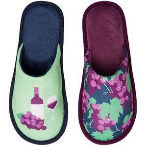 Dedoles Slippers voor Dames, Heren & Kinderen Geheugenfoam Grappige Ontwerpen Eenhoorn Muziek Regenboog Comics Spellen Cadeau