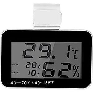 Mini LCD Digitale Temperatuur-vochtigheidsmeter Indoor Outdoor Office Hygrometer Thermometer Aquarium Meetinstrument(YZD100-HY-1)