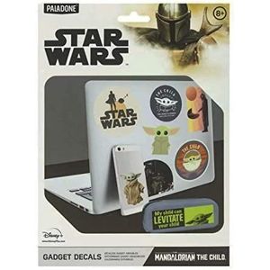 Paladone PP7339MAN The Mandalorian Child Baby Yoda Gadget Stickers - Officieel gelicentieerde Disney Star Wars Merchandise,Standaard
