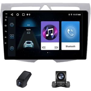 Autoradio geldt voor Kia Morning Picanto 2007-2011,9 inch Touchscreen Navi met Wireless Carplay Android Auto 2 DIN Radio Android Bluetooth FM+Achteruitrijcamera/Stuurwielbediening(X1)