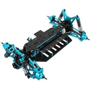 IWBR Frame Chassis Met Schokdempers Wielen Versnellingsbak Fit for Tamiya TT02B 1/10 RC TT-02B Toerwagen Upgrade Onderdelen