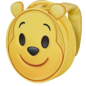 Winnie The Pooh Send-Emoji rugzak, geel, 22 x 22 cm, inhoud 4 l, Geel, Eén maat, Emoji Rugzak Versturen