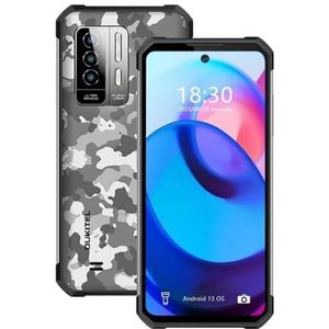 WSFSDAN Oukite WP27 Verbeterde Smartphone 8500mAh 12GB+256GB 6.79"" FHD+Android 13 64MPMTKG99 Global Edition (Zwart Blauw)