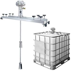 Pneumatische roerder voor verfmixer, verfmengmachine, menggereedschap voor inktafdichting, roerder voor inktoplosser