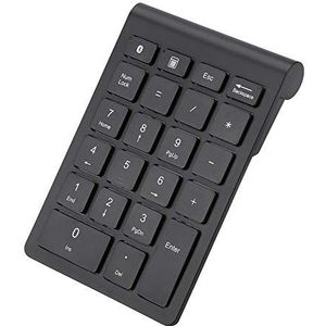 VBESTLIFE 22 toetsen Digitaal, draadloos Bluetooth numeriek toetsenbord, draagbaar numeriek toetsenbord voor compatibel met IOS/Mac/Laptop/pc, compatibel met compatibel met IOS,