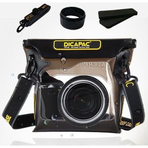 DiCAPac - WP-S3 - Onderwatercamera Tas - Waterdicht - Geschikt voor Spiegelloze Digitale Camera's