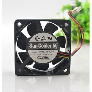Original 9A0624H4D04 6cm 6025 DC24V 0.06A quiet inverter cooling fan