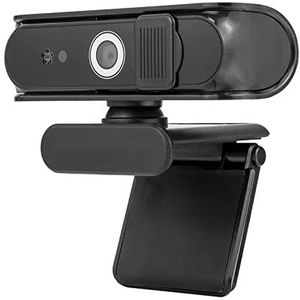 NETUM HD 12,0 miljoen pixels 30 fps 1080P webcam, 180 graden verticaal videobellen Computerwebcamera met microfoon en USB 2.0, automatische witbalans, voor Windows 2000 / XP / 7/8/10 / Vista