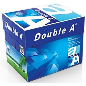 Double A 5 stuks printerpapier, A4, 500 vellen A4 90 g EXTRA wit