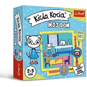 Trefl - Kicia Kat - Spel - Kleurig - Karton - Educatief Spel voor Kinderen
