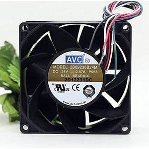 9CM 2B09238B24M DC24V 0.57A 92 * 92 * 38mm 4line Large air volume inverter fan