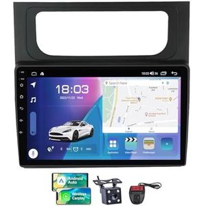 Android 13 10 Inch 2 Din QLED Autoradio Voor Volkswagen Touran 1T 2010-2015 - Camera DVR GRATIS - Steun Carplay Android Auto DSP Stuurwiel FM RDS DAB WIFI 4G Bluetooth Split-Screen(NF-5)