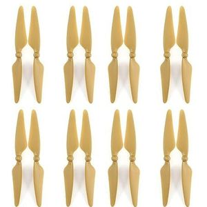 IWBR 8 Pairs CW/CCW Propeller Props Blade RC Onderdelen Fit for Hubsan H501S H501C H501A H501M 501 RC Quadcopter RC Drone Vliegtuigen (Size : RC68400)