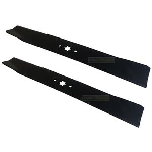 2 x 53,5 cm Gazontractormessenset voor MTD/Wolfgarten/Gutbrod/Yardman AG H 165 180 5165 6145 8155 180/107 200/107 T - 742-0674