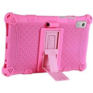 Geschikt for Lenovo Tab M 9 TB-310FU TB-310XU 9 ""Schokbestendige Silicon Kickstand Kids Tablet cover(Pink)