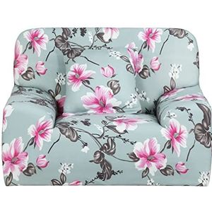 XYWHPGV Stretch Sofa Cover Stoel Loveseat Bank Hoes, Wasbaar in de Machine, Stijlvolle Meubelbeschermer met Een Kussenhoes Lichtblauw Roze Stoel-1seater(c4d4e fc6c2 6a61f 7107c 60f10 9a20b