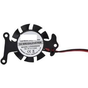 Voor MINI PC behuizingsventilator voor Minisforum EM680 EM780 DC5V 0.04A 2PIN LD2508MS5 JD2508MS5(LD2508MS5)