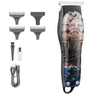 Tondeuses voor mannen, tondeuse professionele tondeuse oplaadbare haarsnijmachine draadloze kapper Edgers Cutter Clipper voor mannen