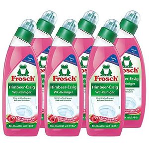 Frosch Frambozenazijn wc-reiniger 750 ml - tegen kalk en urinesteen (verpakking van 6)