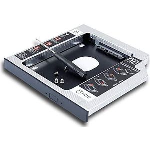 Nieuwe 2e HDD SSD harde schijf Caddy voor Asus Laptop K53E K53 K53SV K52F K52 K52JC K55 K55A K55V K55VD K50C K50IJ K50IN K50AB, tweede Solid State Drive Behuizing, DVD/CD Optische Bay Adapter