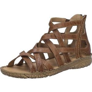 JOSEF SEIBEL - Ivy 06 - Sandalen - Bruin - Schapenleer - PU-zool