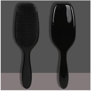 Luchtkussen Kam Antistatische Massage Haarborstels Niet Geknoopt Wirwar Ontwarren Hoofdhuid Massage Kam Kapsalon Care Tools(Black)