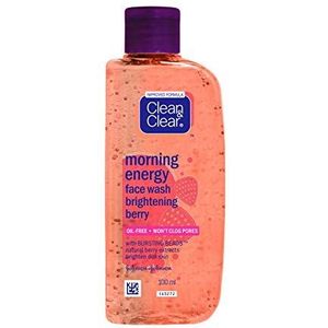 Johnson & Johnson Clean & Clear Morning Energy gezichtswater, met blekende bessenextracten voor het oplichten van de huid, 100 ml