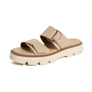 Sorel Rein Cb Slide Sandaal voor dames, Eerlijk Beige Gebleekt Keramiek, 40.5 EU