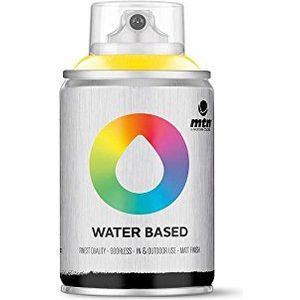 MTN Cadmium Gele Waterbasis Spuitverf - 100ml graffiti spray-paint geschikt voor kinderen