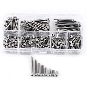 50 stks M2 x 16 mm (0,4 mm hoogte) 12.9 Grade Legering Staal Allen Hex