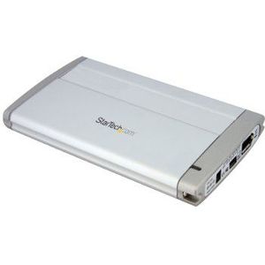 StarTech. com SAT2510U2F 2.5 Inch USB FireWire SATA Externe Harde Schijf Behuizing, 2.5 USB FW SATA HDD Behuizing, Harde Schijf Behuizing