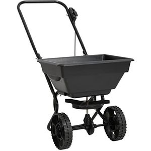 VidaXL Strooiwagen Duwmodel 15L - PVC en Staal - 92x46x70 cm