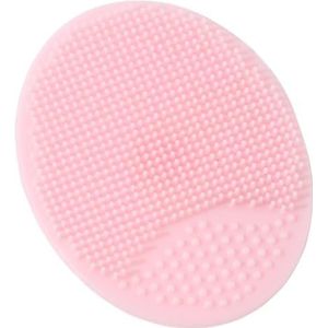 Silicone Massage Cleansing Brush, Universal Face Wash Brush, Multifunctional Face Scrubber For Deep Cleaning Skin Care (Color : Pink)