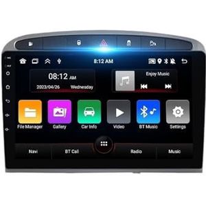 Autoradio Compatibel for Peugeot 408/308/308SW Auto multimedia speler 2 din android Caplay Android Auto GEEN DVD(M90S 1-32G CAM)