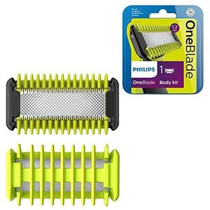 Philips OneBlade Lichaamsset - Mesje voor het lichaam - Opklikbare lichaamskam - Vervang elke 4 maanden - QP610/50