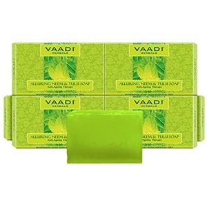 Vaadi Herbals Alluring Neem & Tulsi Zeep 75 Gm x 6
